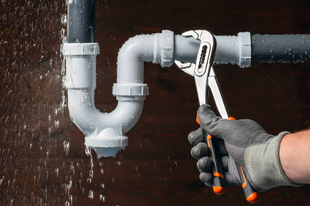 Professional Sewer Line Repair technician working in Florham Park, NJ